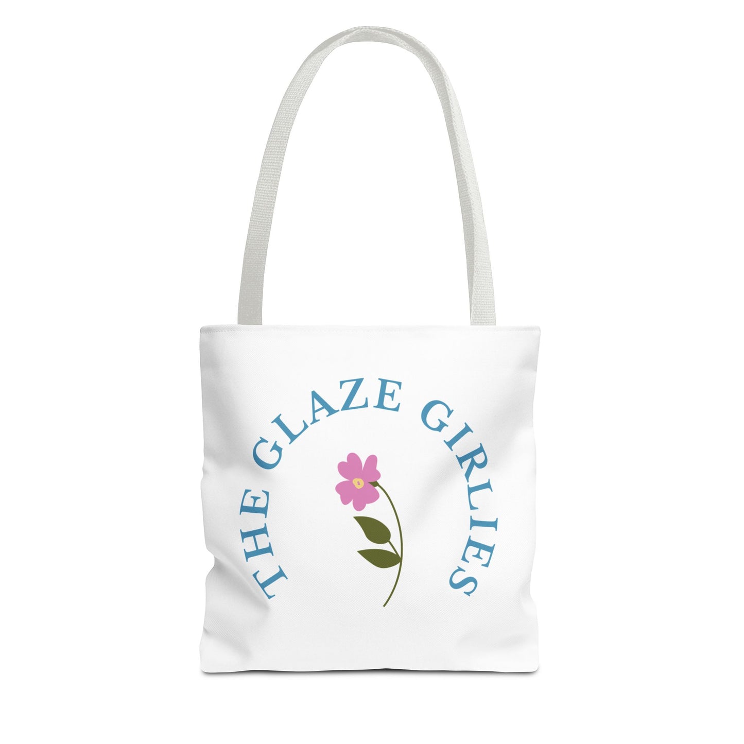 The Glaze Girlies Floral Logo Tote Bag