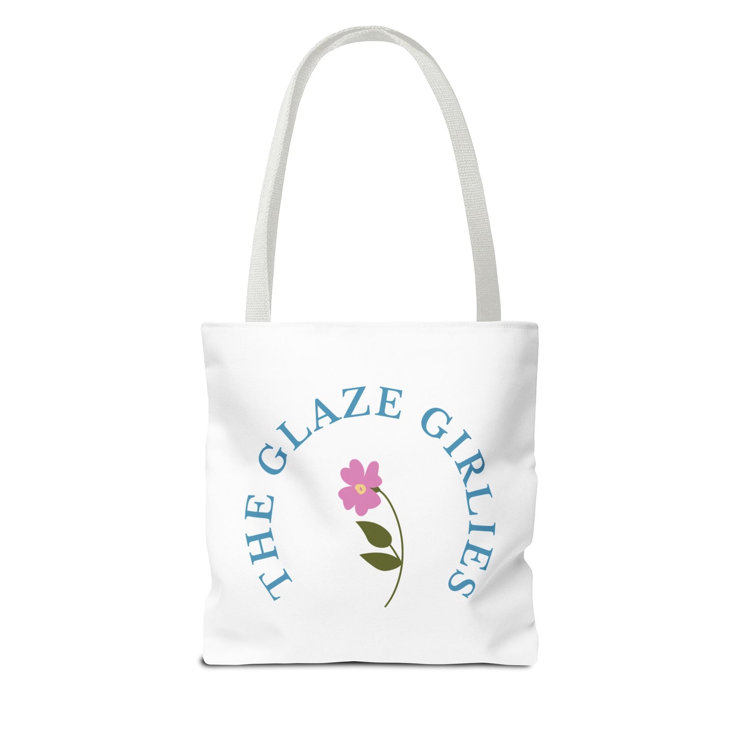 The Glaze Girlies Floral Logo Tote Bag